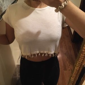 Urban Outfitters Shirt with Seashells